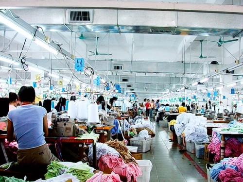 制衣廠環保空調安裝案例